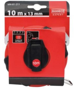 Taśma miernicza stalowa Modeco Expert