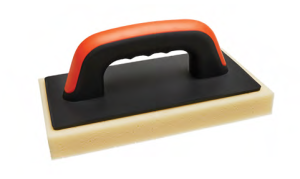 Paca z gąbką  hydrochłonną żółta Solid