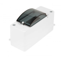 Rozdzielnica modułowa 1x2 natynkowa IP30 Mini S-2 z pokrywą dymną 2302-01