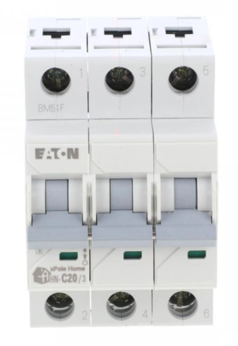 Wyłącznik nadprądowy 3P C 20A 6kA AC xPole Home HN‑C20/3 194892