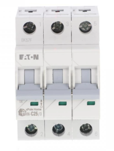 Wyłącznik nadprądowy 3P C 25A 6kA AC xPole Home HN‑C25/3 194893