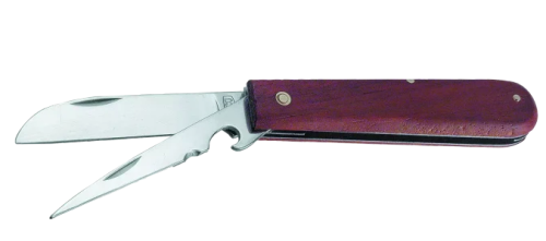 Scyzoryk monterski 2 ostrza drewno Home Tools