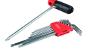 Zestaw kluczy imbusowych  CR-V TORX  T10-T50 długie (kpl.9szt.) Modeco Expert