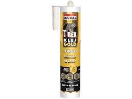 Klej hybrydowy uniwersalny Soudal T-REX Gold Turbo 290 ml