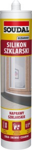Silikon szklarski Soudal 280ml biały