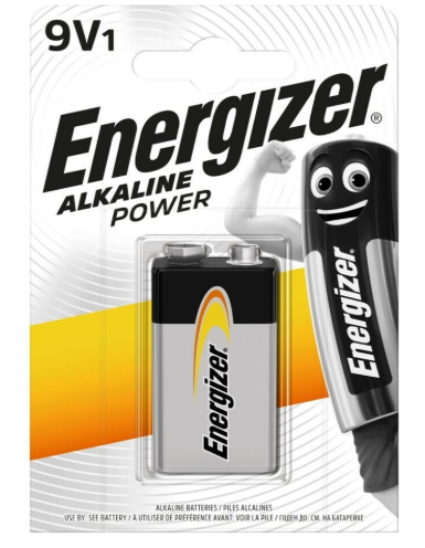 Bateria Energizer Alkaline Power 9V 6LR61