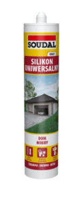 Silikon uniwersalny Soudal 280ml biały