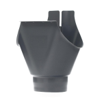 Sztucer do rynny stalowej Zenit Balex Metal 7016 grafit, 153/120