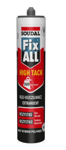 Silikon fixall high tack biały 290ml
