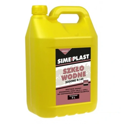Szkło wodne sodowe do betonu Simeplast 5L.webp