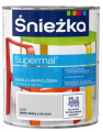 Emalia akrylowa Śnieżka Supermal A300 biały półpołysk 0,8L