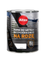 Farba do metalu bezpośrednio na rdzę Altax biały mat 750ml