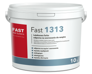 Farba lateksowa do wnętrz Fast 1313 4L (P)