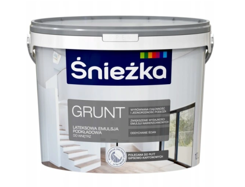 Grunt emulsja lateksowa Śnieżka biały 5L