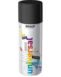 Emalia spray Biodur uniwersalna RAL 9005 czarny połysk 400 ml.webp