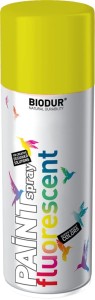 Farba fluorescencyjna w sprayu Biodur żółty 400ml