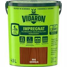Impregnat ochronno-dekoracyjny ogrodowy powłokotwórczy Vidaron R05 sekwoja 9L.webp
