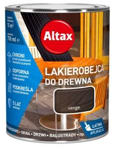 Lakierobejca do drewna Altax venge 0,75L