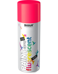 Farba fluorescencyjna w sprayu Biodur RAL 3026 czerwony 400ml