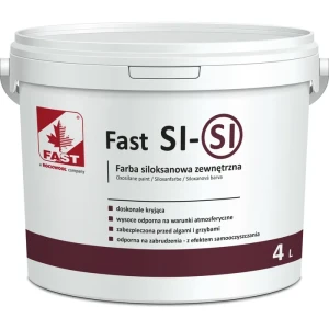 Farba siloksanowa zewnętrzna do elewacji Fast SI-SI 4L (D)