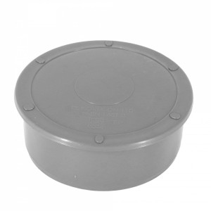 Korek/zaślepka kanalizacyjna wewnętrzna PP fi 110 szara