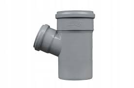 Trójnik kanalizacyjny PP 110/75/67° szary