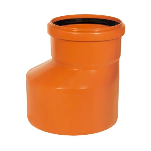 Redukcja kanalizacyjna PP 160 110mm oranż.webp