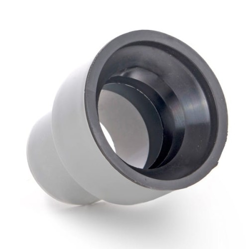 Traper kanalizacyjny wewnętrzny z uszczelką PVC żeliwo 97 75 szary.webp