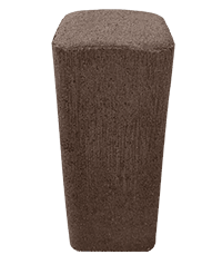 Palisada ZEN 16,5cm  x 11cm x 60cm  Brązowa Polbruk