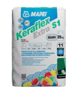 Klej Mapei Keraflex Extra S1 23kg szary