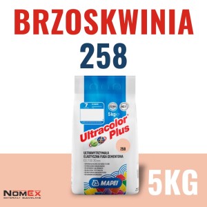 Fuga cementowa Mapei Ultracolor Plus 258 brzoskwinia 5kg