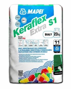 Klej Mapei Keraflex Extra S1 23kg biały