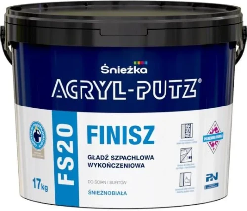Gładź szpachlowa Śnieżka Acryl-Putz Finisz FS20 17 kg.webp