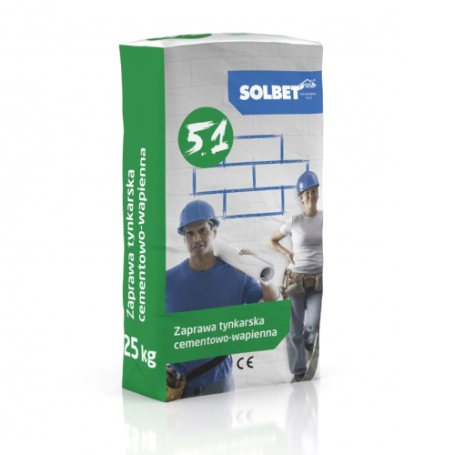 Zaprawa tynkarska cementowo-wapienna 5.1