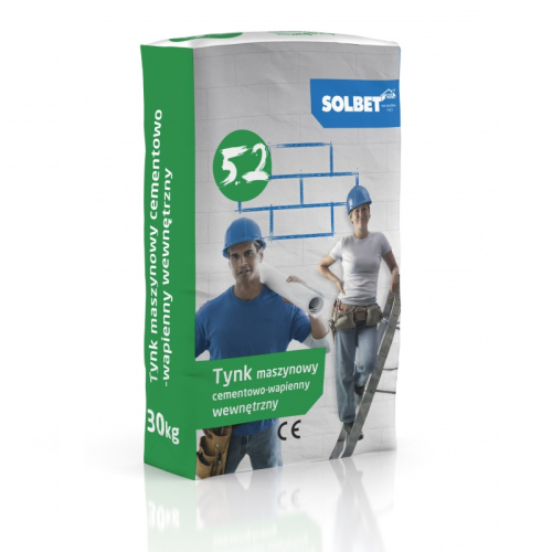 Tynk maszynowy cementowo-wapienny wewnętrzny