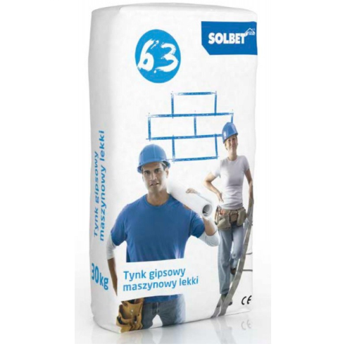 Tynk gipsowy maszynowy lekki 6.3