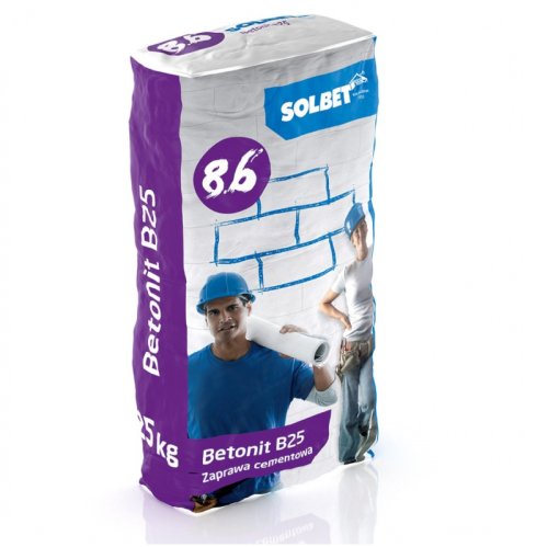 Betonit B25 8.6 - zaprawa cementowa