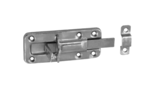 Zasuwka z ryglem prostym Domax WZTW 100x40x1mm cynk srebrny (85524)