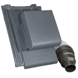 Kominek odpowietrzający z rurą łącznikową Ø 100 mm Roben Bergamo