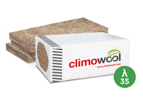 Wełna szklana (płyta) Climowool Board 35 10cm