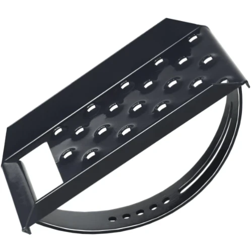 Stopień kominiarski jednowspornikowy Parotec RAL 7016 antracyt