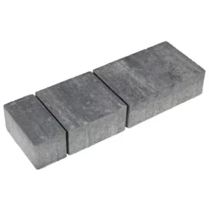 Kostka brukowa Napoli 6cm Nerino biało-szaro-czarny Polbruk