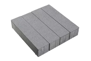 Kostka brukowa Metrik 6x28x7cm cement biały bez fazy Polbruk