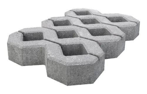 Płyta ażurowa Polbruk Meba 10x40x60cm szara