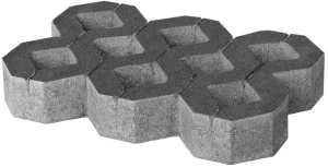 Płyta ażurowa Polbruk Meba 8x40x60cm grafit