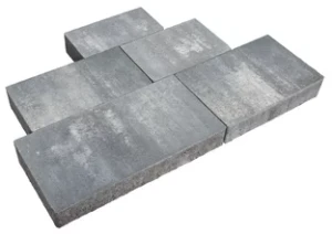Kostka brukowa Ideo 6cm cement biały bez fazy Nerino biało-szary Polbruk