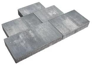 Kostka brukowa Ideo 6cm cement biały bez fazy Nerino biało-szary Polbruk