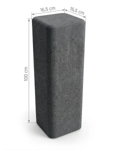 Palisada Zen 16,5x16,5x100cm grafit Polbruk