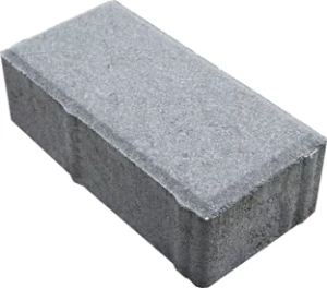 Kostka brukowa prostokątna 4x10x20cm szara Polbruk