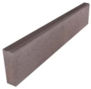 Obrzeże trawnikowe brąz 6x20x100cm Polbruk